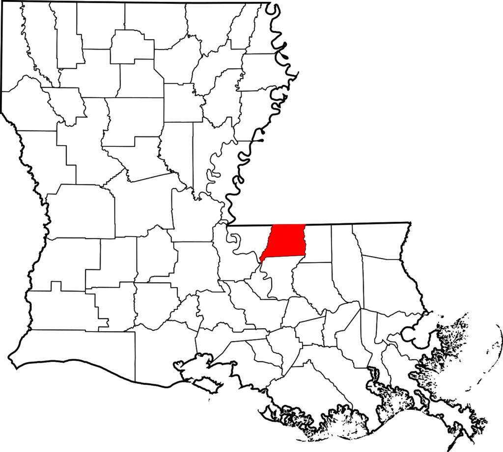 Home Church Locations - East Feliciana Parish, Louisiana